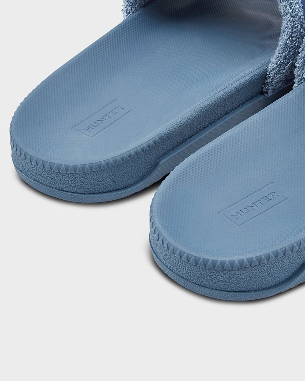 Hunter Terlik Erkek Mavi - Original Terry Towelling Logo Adjustable - Türkiye UD2390875